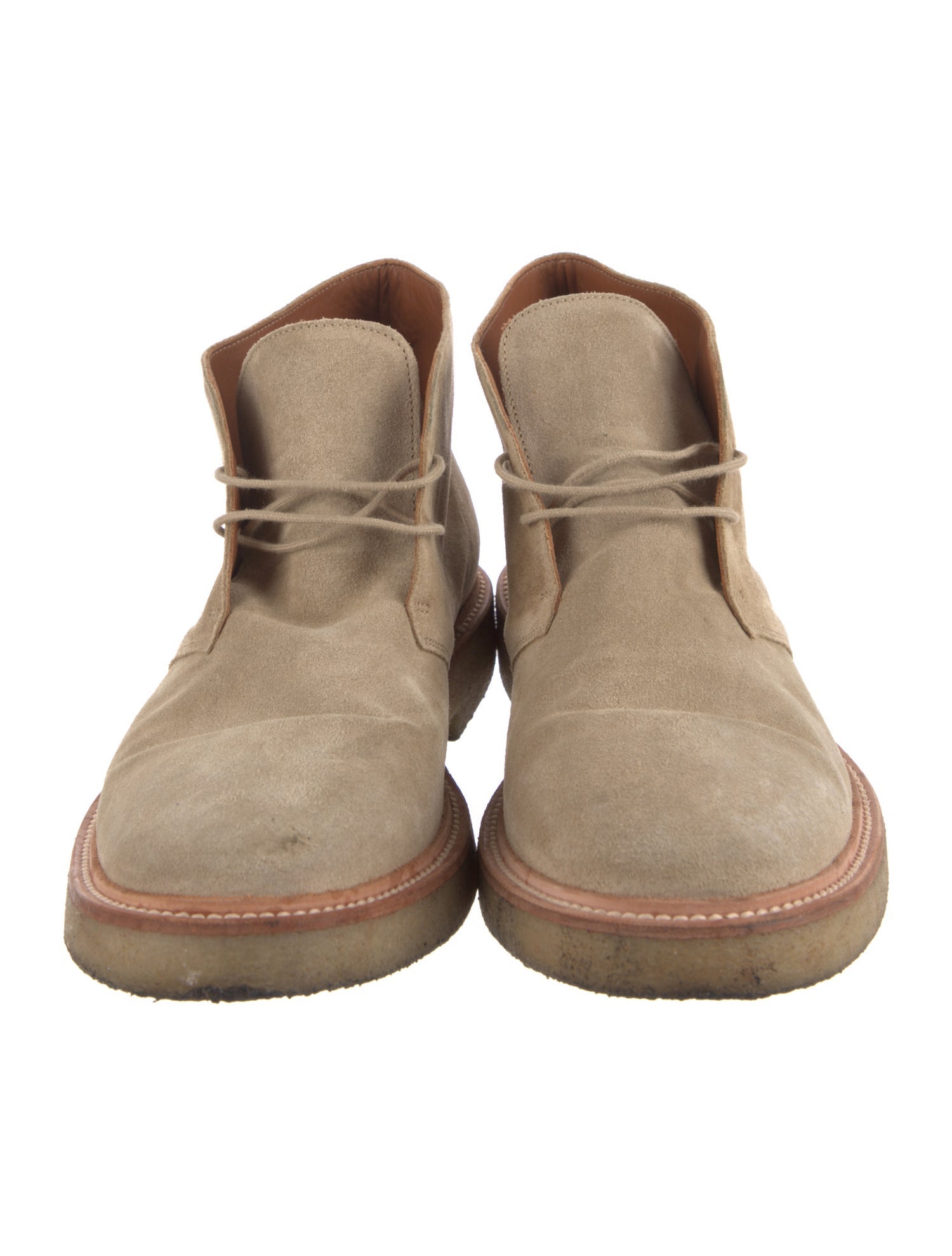 Common Projects Suede Lace-Up Boots